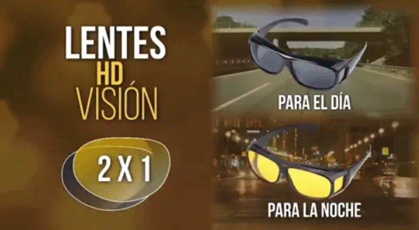 GafasViaje™ - Gafas de Conducion 2x1 Dia y Noche (Unisex)